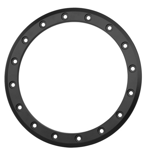 Sedona 15-Inch Beadlock Ring with 10mm Thickness and 20 Holes - Matte Black (Part #570-9117)
