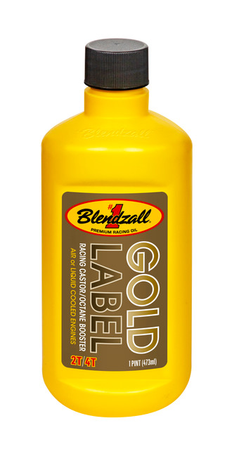 BLENDZALL Gold Label 16oz Racing Castor and Octane Booster F-485