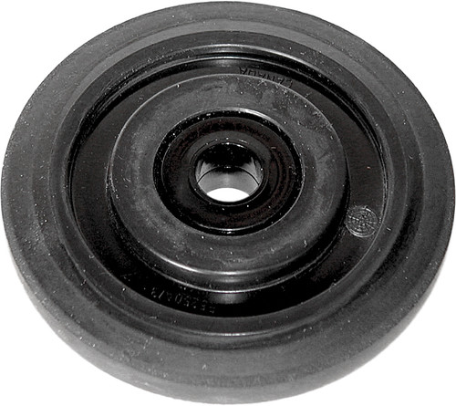 PPD Idler Wheel 5.25 Inch x 0.750 Inch Black with Small Mount - Part R5250A-2-001B