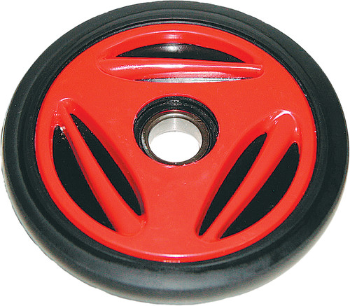 PPD R0165G-2-105A Idler Wheel Red 6.50" Diameter, 25mm Width