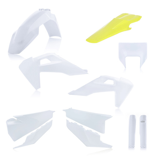 ACERBIS Full Plastic Kit Hus Original - Part #2791537705 for Off-Road Motorcycles