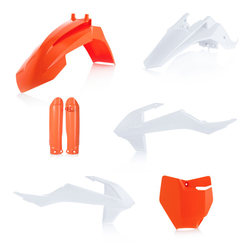 ACERBIS Full Plastic Kit for KTM - Model Specific Original Factory Shape