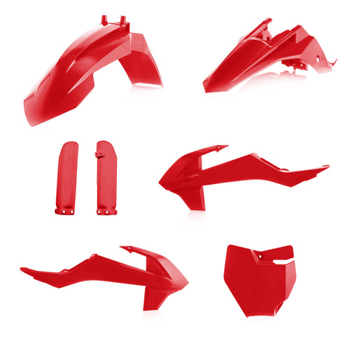 Acerbis Full Plastic Kit for Gas/KTM Red - Model 2791520004