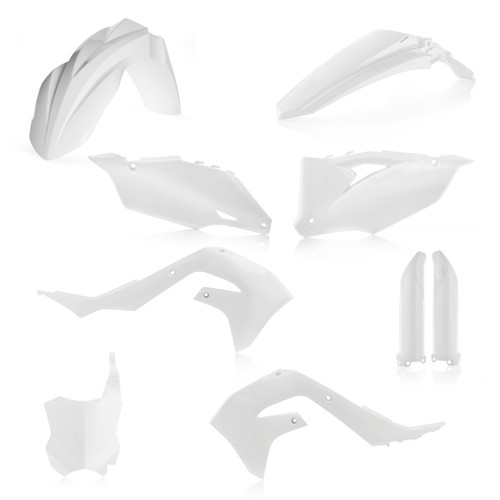 ACERBIS Full Plastic Kit for Motorcycle - Model 2736290002, White