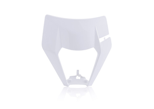 ACERBIS 2791506811 Front Headlight Mask White for Enhanced Visibility and Style
