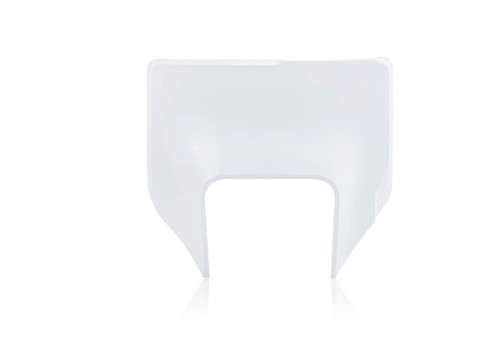 ACERBIS Front Headlight Mask in White - Part Number 2791496811