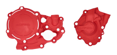 ACERBIS X Power Kit Hon Red for Motorcycle Clutch and Ignition Covers