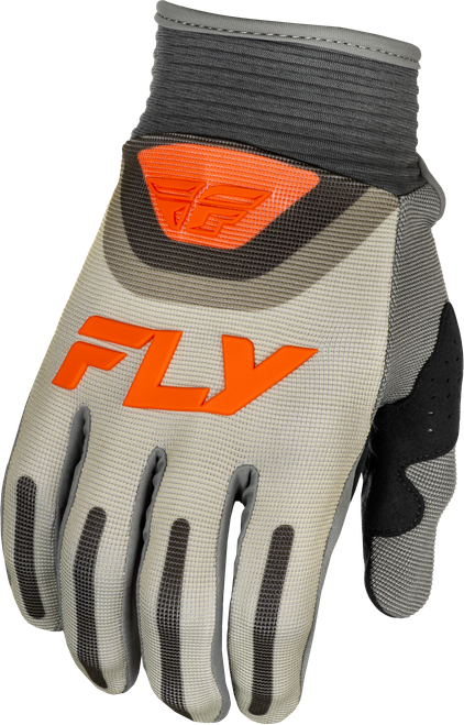 Fly Racing F 16 Gloves Grey/Orange - All-Around Performance Riding Gloves