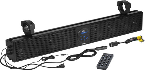 BOSS AUDIO Plug N Play 36-inch Sound Bar with 8 Speakers and Bluetooth – Model BRT36A