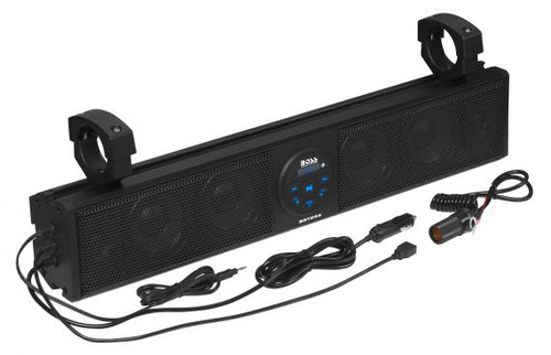 BOSS AUDIO 26" Riot Sound Bar with IPX5 Waterproof Rating and Bluetooth Streaming