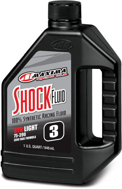 MAXIMA Shock Fluid 3W 1 Quart – High-Performance Synthetic Suspension Oil