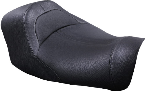 Danny Gray BigIST Solo Leather Seat for Harley Davidson Fixed Models 2006-2017 - Part Number FA-DGE-0271