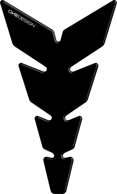 ONE EMBLEMS CGAN115P Soft Touch Matte Black Tankpad