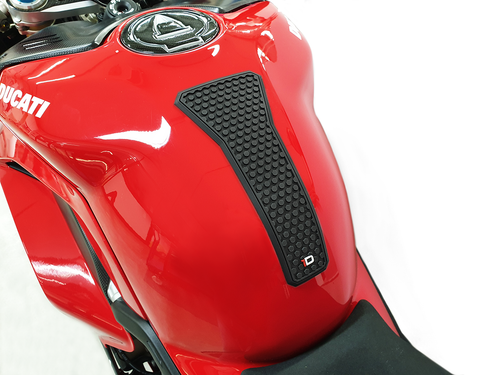 ONE EMBLEMS HDR1 Black Traction Pad for Motorcycles