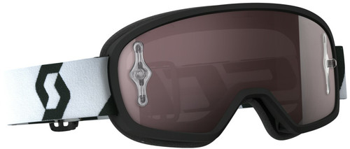 SCOTT Buzz MX Junior Goggle with Silver Chrome Lens and No-Fog Technology