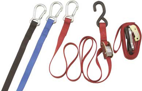 High Roller HR101-20 Cam Lock Tie Downs (Blue) – Heavy Duty Nylon Straps with Non-Slip Handles