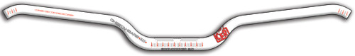 CFR Boondocker 2.0 Handlebar in White - Part Number CFR-CD3.5