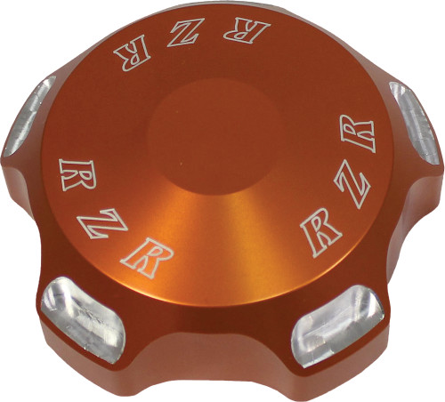 MODQUAD RZR-GC-OR Gas Cap with Orange Logo for Polaris RZR