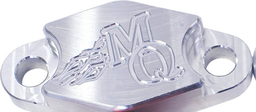 MODQUAD PB-1 Brake Block Off Plate – Silver Billet Aluminum Replacement Part