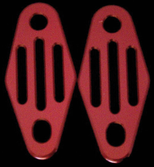 MODQUAD EH1-1 Exhaust Hanger with Straight Lines Polished Finish
