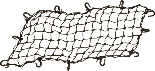 POWERTYE Adjustable Cargo Net 15 x 30 inches with Removable Hooks and Tightening Feature