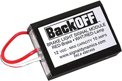 SDC Backoff Brake Light Signal Module Part Number 01001 – Compact 12V DC Attention-Getting Alert System
