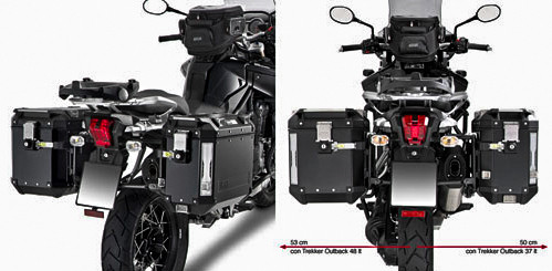 GIVI Outback Side Case Hardware for Enhanced Mounting - Part Number PL6408CAM
