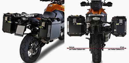 GIVI PL7705CAM Outback Side Case Hardware for Motorcycles