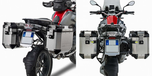 GIVI PL5108CAM Outback Side Case Hardware – Durable Steel Mounting Brackets for Motorcycles
