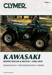 CLYMER Repair Manual for Kawasaki KLF220/KLF250 – Part #CM4653