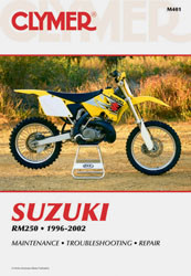 CLYMER Repair Manual for Suzuki RM250 - Part Number CM401