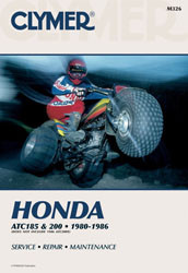 CLYMER Repair Manual for Honda ATC 185 & 200 Models (Part CM326)