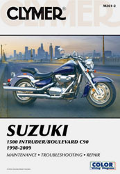 CLYMER Repair Manual for Suzuki Intruder and Boulevard – Part CM2612