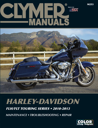CLYMER Repair Manual for Harley Touring 2010-2013 (Part CM253)