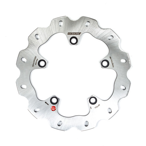 BRAKING Racing Rotor Rear - Part Number WF7524 for High-Performance Braking