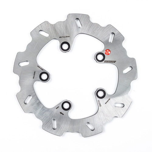 BRAKING SZ22RID Rear Brake Rotor for Enhanced Stopping Power