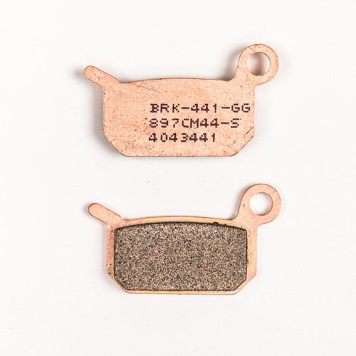 BRAKING 897CM44 Sintered Sport Brake Pad Set for High-Performance Vehicles