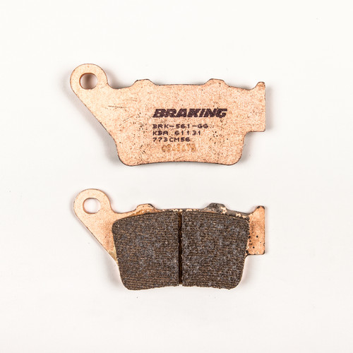 BRAKING 773CM56 Sintered High Performance Brake Pad Set for Motocross and ATV Racing