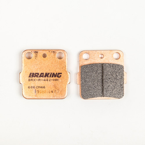 BRAKING 686CM46 High Performance Sintered Brake Pad Set for Motocross and ATV Racing