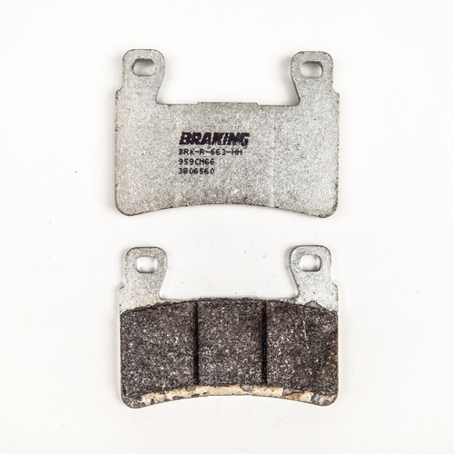 BRAKING 959CM66 Semi Metallic Brake Pad Set for Enhanced Control and Compatibility