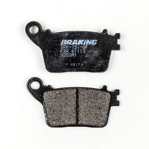 BRAKING 925SM1 Semi Metallic Brake Pad Set for Enhanced Control and Compatibility