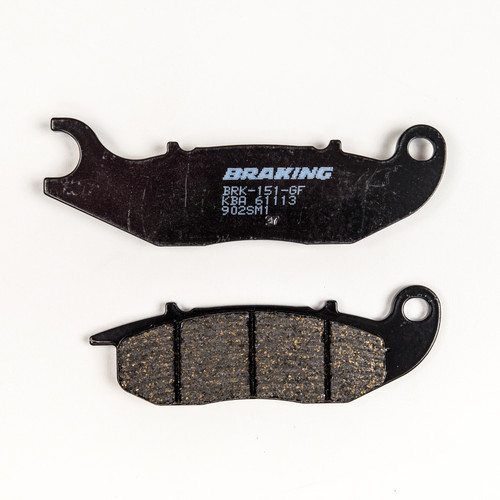 BRAKING 902SM1 Semi Metallic Brake Pad for Enhanced Braking Control