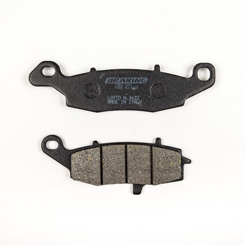 BRAKING 31-782S Brake Pad Set Semi Metallic for Superior Control and Compatibility