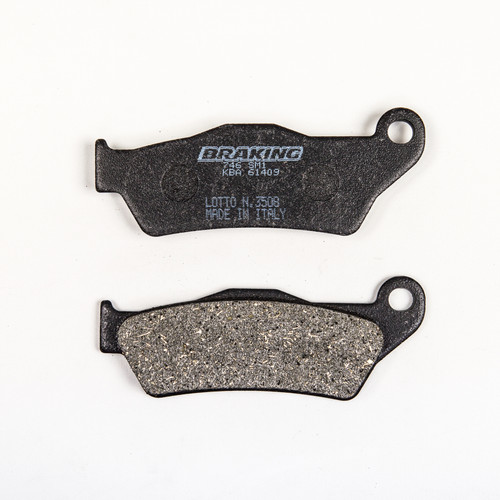 BRAKING 31-746S Brake Pad Set Semi Metallic for Enhanced Control and Compatibility