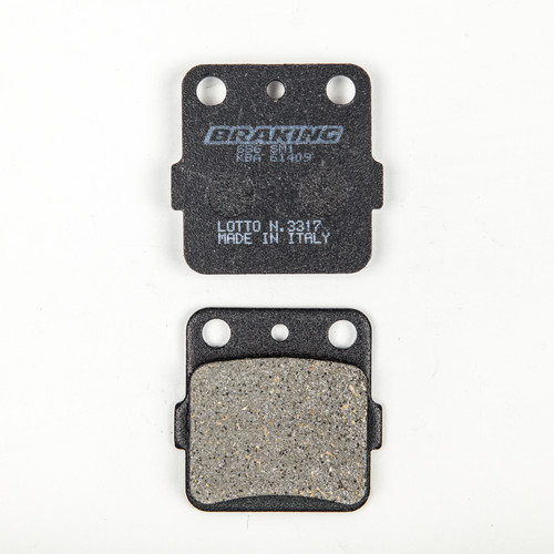 BRAKING 686SM1 Semi Metallic Brake Pad Set for Enhanced Control and Safety
