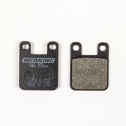 BRAKING Part 621SM1 Semi Metallic Brake Pad Set for Enhanced Control