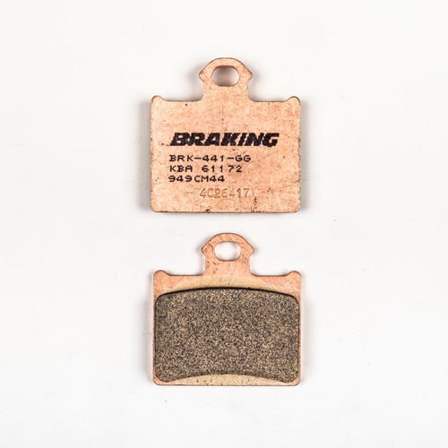 BRAKING Sintered Sport Brake Pad Set (Part #949CM44) for Street and Off-Road Vehicles