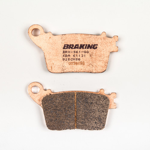 BRAKING Part Number 925CM56 Sintered Sport Brake Pad Set for Street and Off-Road Vehicles
