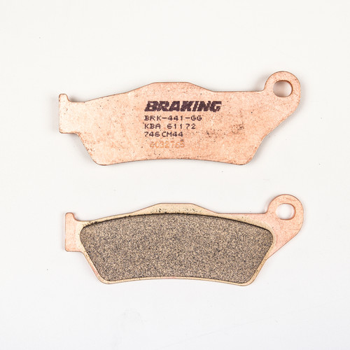 BRAKING Sintered Sport Brake Pad Set (Part Number: 746CM44) for Street and Off-Road Vehicles