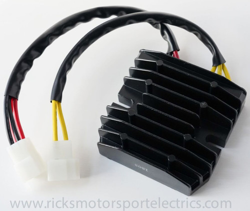 RICKS Part Number 10-029H Regulator / Rectifier for Motorcycle Charging System